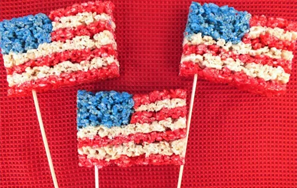 8 AWESOME 4th Of July Rice Krispies® Treats! – B. Lovely Events