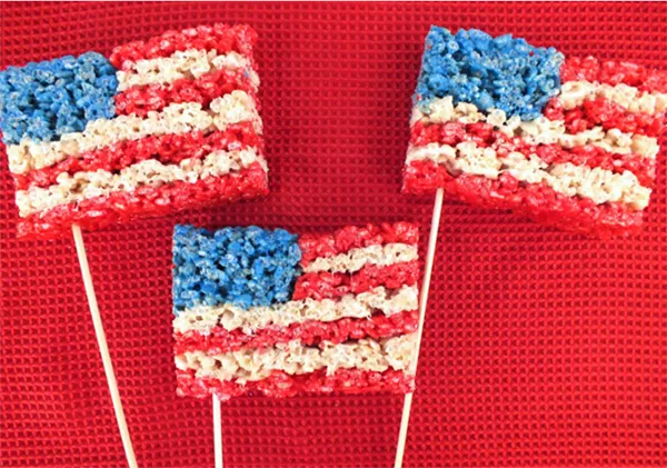 8 AWESOME 4th Of July Rice Krispies® Treats! - B. Lovely Events