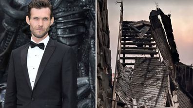 Aussie actor Benjamin Rigby lost his home in the LA fires