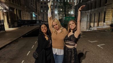 L-R: Chrissie Fit, Rebel Wilson and Anna Kendrick 