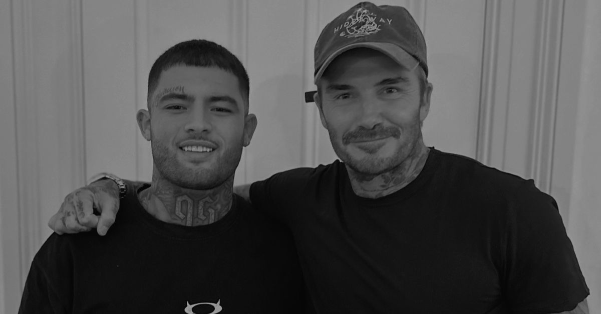 David Beckham's tattoo artist shares a look at superstar's latest ink