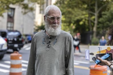 David Letterman arrives at federal court in New York