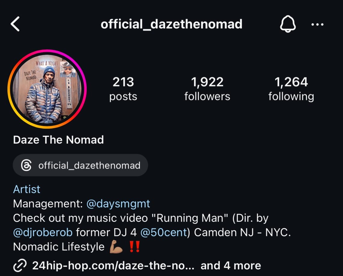 Daze The Nomad: A Hip-Hop and R&B Pioneer with Deep Roots