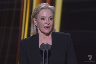 Rebecca Gibney inducted into the Logie Hall of Fame 