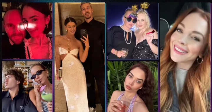 How the stars celebrated New Year’s Eve and the start of 2025