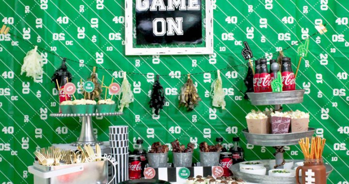 Lovely Football Party Full Of Flavor & Cute Decor! – B. Lovely Events