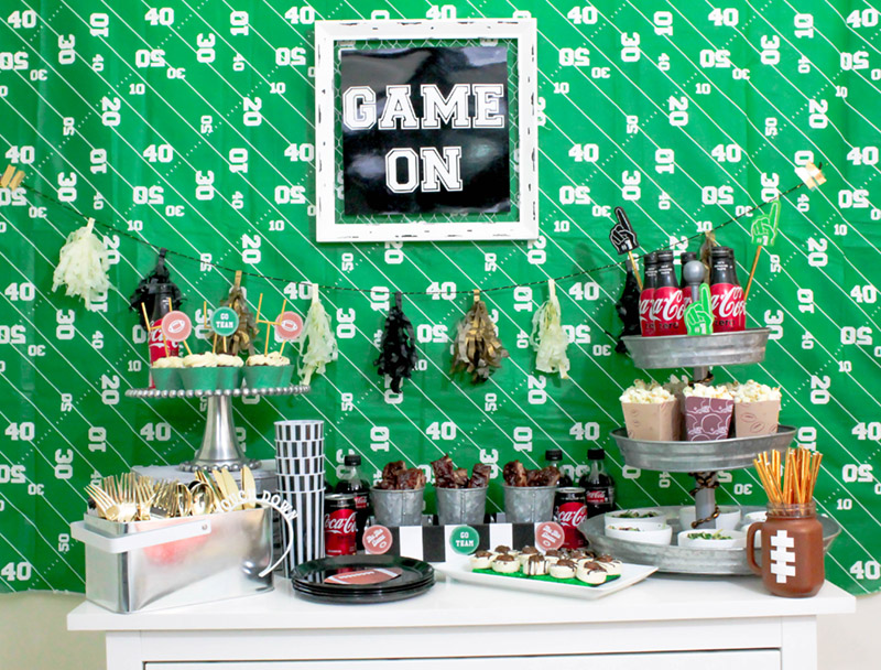 Lovely Football Party Full Of Flavor & Cute Decor! - B. Lovely Events