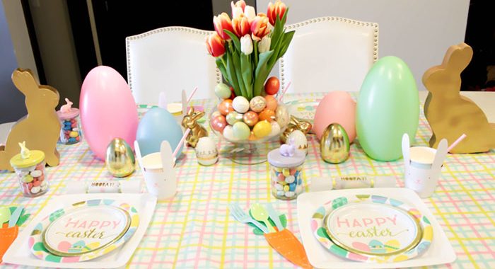 Lovely & Fun Kids Easter Table! – B. Lovely Events