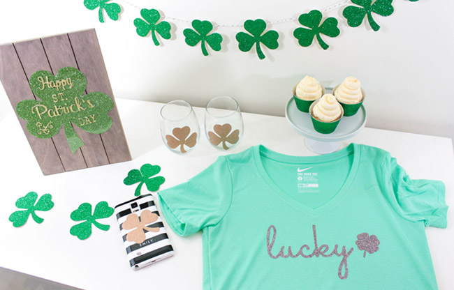 Loving Shamrocks & The New Cricut Explore Air 2™! - B. Lovely Events