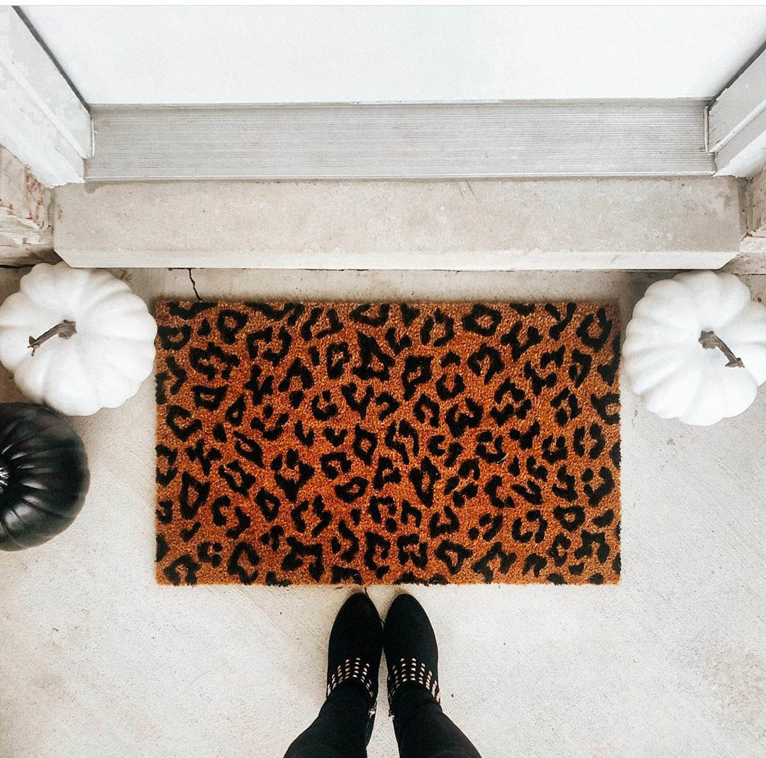 New Obsession: Leopard Print Pumpkins and Fall Decor!