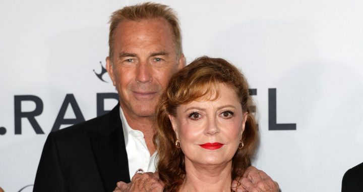 ‘Old friend’: Kevin Costner and Susan Sarandon reunite after 36 years