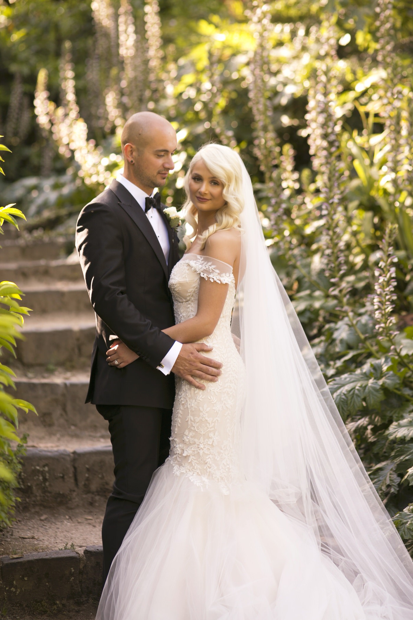 {Real Wedding} Belinda & Michael's Fairy Tale White Wedding - B. Lovely Events