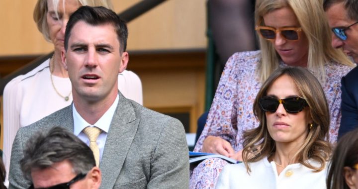 Hidden secret in this image of Australian cricket skipper and spouse in the royal box at Wimbledon