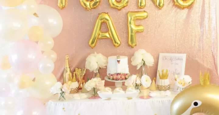 Swan Birthday Party Made For A Queen! – B. Lovely Events